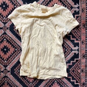 Butter Yellow Tee